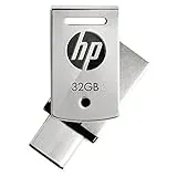 HP 32 GB USB3.1 (USB) Typ-C + A ((USB 2.0) + A ((USB 2.0) + 1 OTG (((englischsprachig) + 1 OTG (englischsprachig) - x5000m HPFD5000M-32)