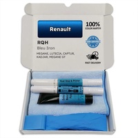 Genuine Colors Lackstift BLEU IRON RQH Kompatibel/Ersatz für Renault Blau