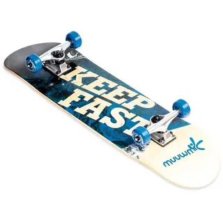 Muuwmi Skateboard ABEC 5 Wave mit Rucksack