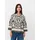 MASAI Bluse MaIsolde schwarz | wollweiß XL