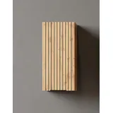 WELLTIME Hängeschrank WELLTIME, braun (wotaneiche), B:30cm H:64cm T:20cm, Holzwerkstoff, Schränke, Hängeschrank, Welltime, Breite 30 cm, reversibel, 1-türig