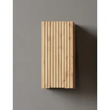 WELLTIME Hängeschrank WELLTIME, braun (wotaneiche), B:30cm H:64cm T:20cm, Holzwerkstoff, Schränke, Hängeschrank, Welltime, Breite 30 cm, reversibel, 1-türig