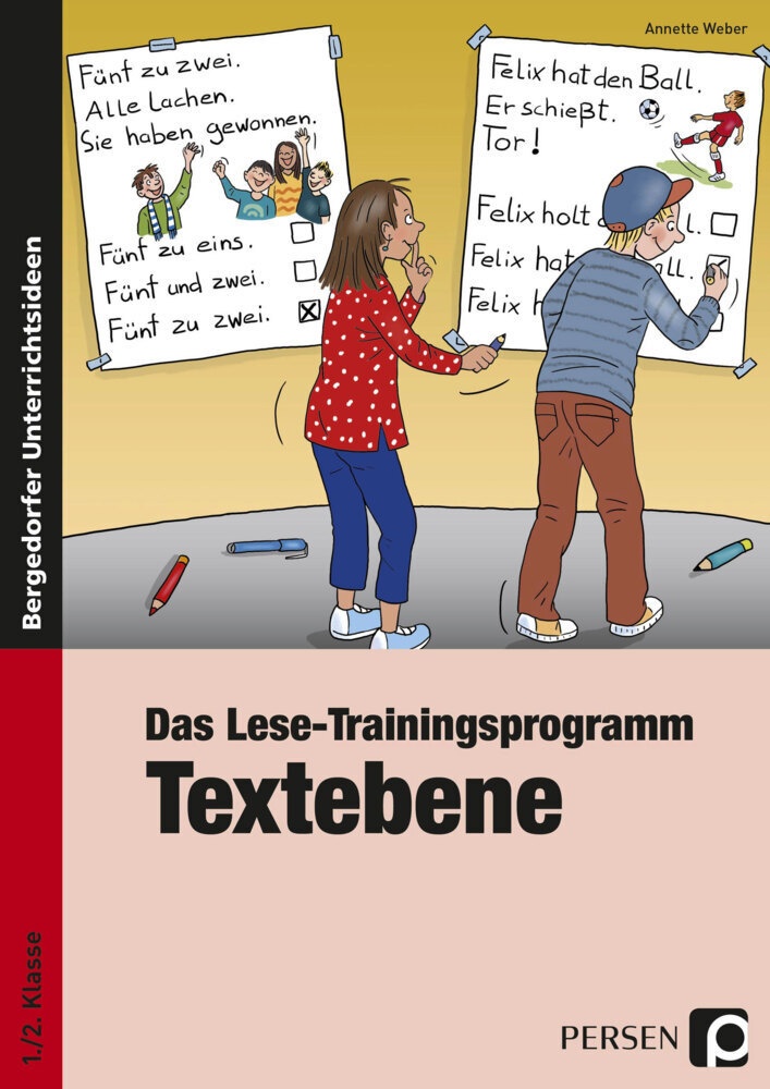 Das Lese-Trainingsprogramm: Textebene - Annette Weber  Geheftet