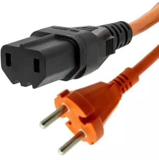 Ersatzkabel Staubsaugerkabel für Numatic PPR Serien 2-adrig, 12,5m x 2mm, organge