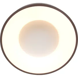 Steinhauer LED-Deckenleuchte Ringlede Ø 30 cm bronze