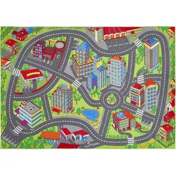 Kinderteppich SPIELSTAßE