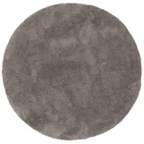 Pergamon Luxus Super Hochflor Shaggy Teppich Luca Rund, (200 cm,