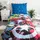 AC-Deco Avengers Glow in the dark Schwarz/Rot/Blau/Grün 140 x 200 cm + 70 x 90 cm