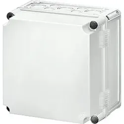 Hensel 20001048 Mi-Einzelleergehäuse, Einbaumaße 275x275x191mm, nicht durchsicht. Deckel Mi 9211