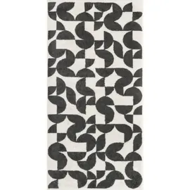CAWÖ Studio Grafik Handtuch 50 x 100 cm grau