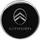 4R Quattroerre.it Citroen 3D New Logo Aufkleber, Schwarz, 52 mm