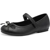 S.Oliver Mädchen Ballerinas mit Schleife Bequem, Schwarz (Black), 35 EU