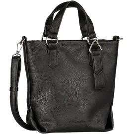 Tom Tailor Umhängetasche Olive Zip Shopper S Black