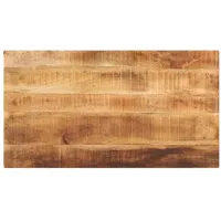 VidaXL Tischplatte 120x50x2,5 cm Rechteckig Raues Massivholz Mango vidaXL