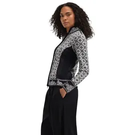 Dale of Norway Christiania Jacke Damen Schwarz/Weiß L