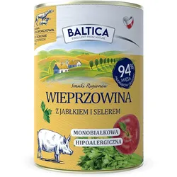 BALTICA Schweinefleisch und Apfel Nassfutter 400g