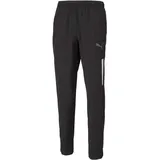 Puma Teamliga Sideline Jogginghose Schwarz/Weiß XL