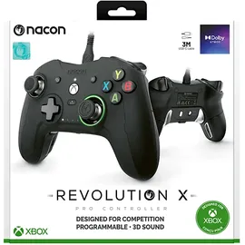Nacon Xbox One/Series S/Series X/PC  Revolution X Controller Schwarz