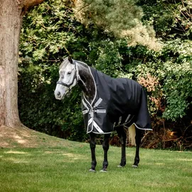 Horseware Amigo Bravo 12 Turnout Wug Medium 250g 145 cm Navy/Grau/Silber