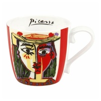 Könitz Kaffeebecher Picasso Femme Au Chapeau 450ml, bunt