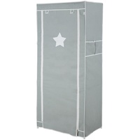 roba Textil-Kleiderschrank Little Stars M grau