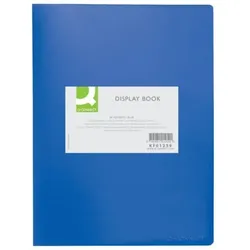 Sichtbuch A4 blau 40 Hüllen