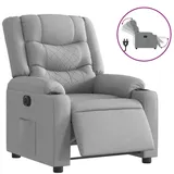 Nettlife Fernsehsessel, Hellgrau, Metall, 77x99x93 cm, Wohnzimmer, Sessel, Fernsehsessel