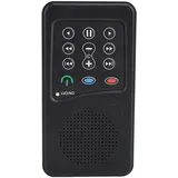 Audio Bible Player, Scripture Hörbucher Solar Powered Tragbarer Elektronischer Soundschriftenleser mit 4G -Kapazitätsbibel -Hörbuch -Sound -Schriftleiter für Home Outdoor