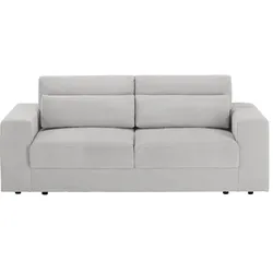 Big Sofa 2,5 Sitzer ¦ grau ¦ Maße (cm): B: 209 H: 89 T: 102
