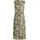 Betty & Co Chiffonkleid Plissee Beige/Grün 46