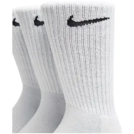 Nike Everyday Cushioned Crew-Trainingssocken White/Black 42-46 3 St.