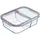 Westmark Frischhaltedose rot/transparent 0,57 l