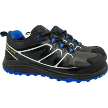 Power Safe Sicherheitshalbschuh TOBI S1P schwarz-blau-gelb