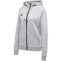 hummel MOVE Grid Kapuzenjacke Damen 2006 - grey melange 3XL