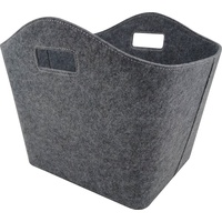 Kleining Kaminholztasche, grau,