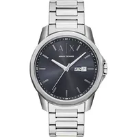 Giorgio Armani Armani Exchange Herrenuhr Edelstahl silber Herren