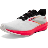 Brooks Herren Launch 10 Sneaker, Blau/Schwarz/Fiery Coral, 45.5 EU