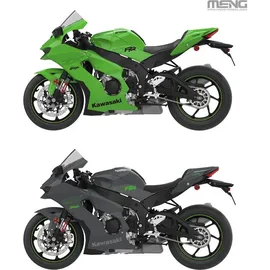 Meng Model 914461-1/9 Kawasaki Ninja ZX-10RR mehrfarbig 1:9