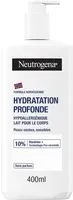 Neutrogena® Lotion Hypoallergénique Hydratation Intense Lait 400 ml