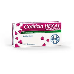 Cetirizin Hexal bei Allergien 7 ST