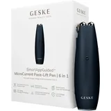 geske | SmartAppGuidedTM MicroCurrent Face-Lift Pen | 6 in 1 | Skincare Tool mit Mikrostrom | Anti Aging Device | Gesichtsstraffung | Junge Haut ohne Falten | Gerät für das Gesicht