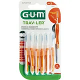 sunstar Trav-Ler Interdentalbürste 0,9 mm orange 6 St.