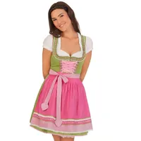 Krüger Madl Dirndl Mini Dirndl 2tlg. - KIRA - apfelgrün grün