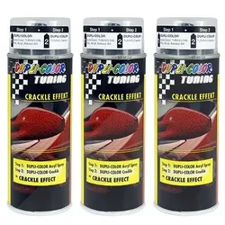 Dupli Color 3x 400ml Tuning Crackle Effekt schwarz [Hersteller-Nr. 466434]