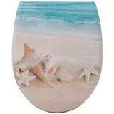 Woltu WC-Sitz mit Absenkautomatik Sandstrand