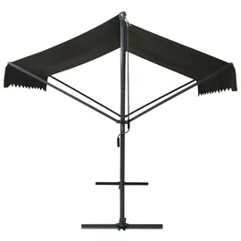 vidaXL Freistehende Markise 500 x 300 cm anthrazit