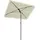 Outsunny Gartenschirm 200 x 125 cm cremeweiß/schwarz