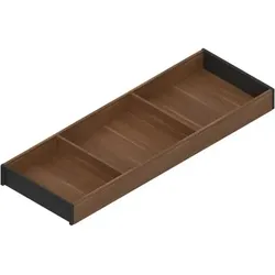 AMBIA-LINE Rahmen, für LEGRABOX/MERIVOBOX Schubkasten, Holzdesign, NL=600 mm, Breite=200 mm, Tenn.Nuss/carbonschw
