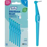 TePe Angle Interdentalbürste, Blau, 0,6 mm/ISO 3, 6 Stk., Zahnwischenraumreinigung, Plaque-Entferner für mittelgroße Zahnlücken