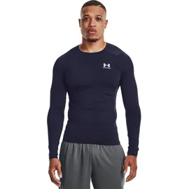 Under Armour HeatGear Armour langarm Funktionsshirt Herren 410 midnight navy/white XL